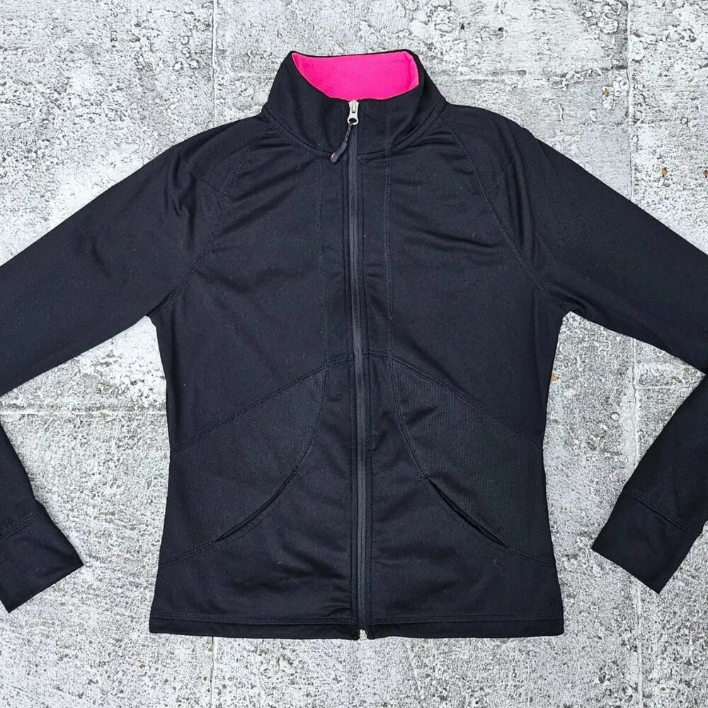 Danskin Now Women jacket Athletic Sport Coat Long Sleeve Zip Up Size M 8-10